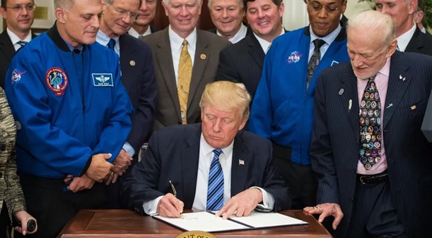 president donald trump the artemis program nasa