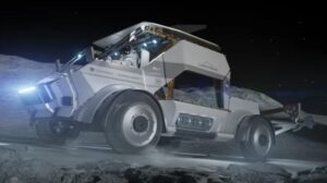 NASA Lunar Terrain Vehicles